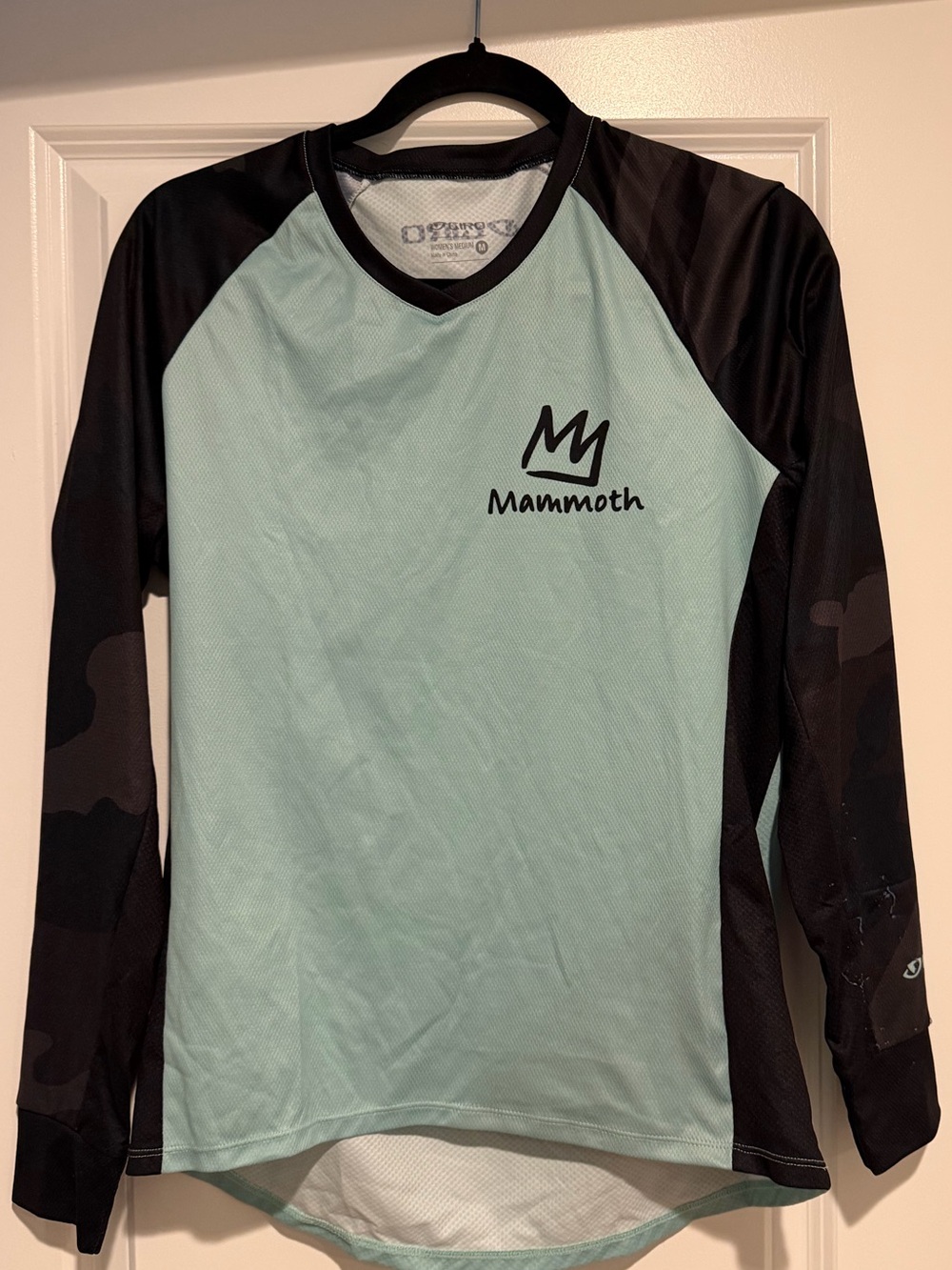 Mammoth Mint & Black Long Sleeve Jersey giro brand